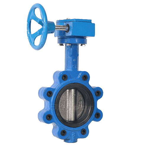 Worm Gear Operated Lug Butterfly Valve2